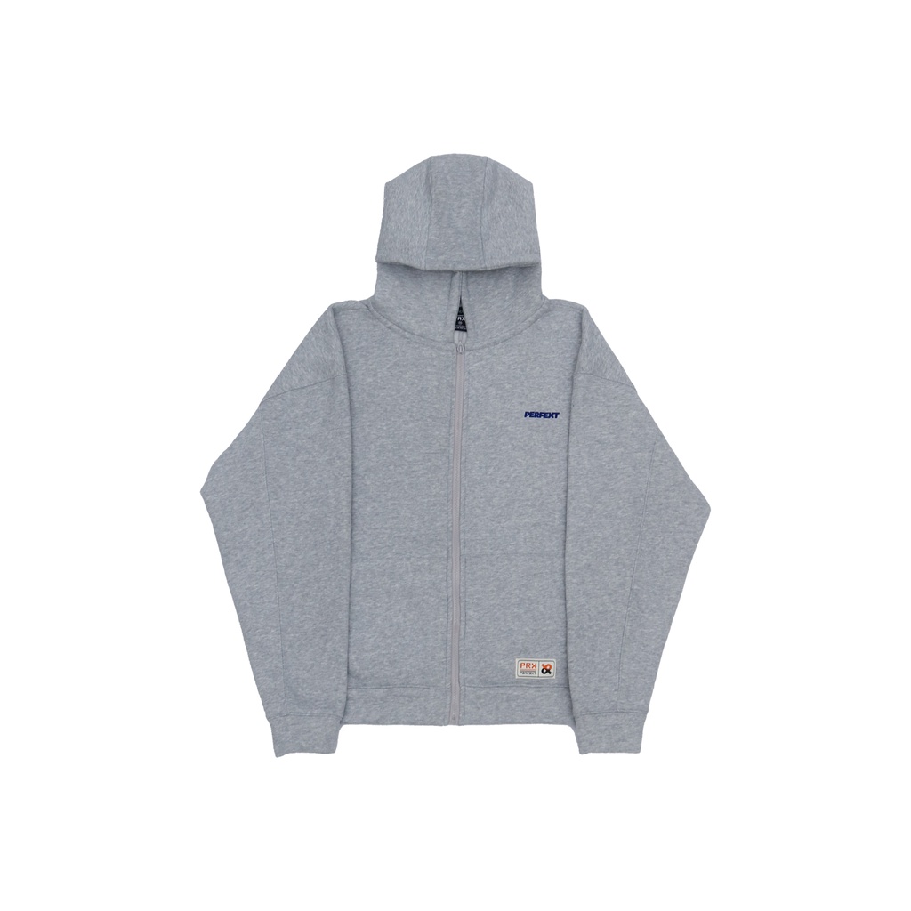 Áo khoác Perfext Hoodie Basic Fullzip 100% Cotton Nỉ Bông, Hoạ Tiết In Nhung Mềm