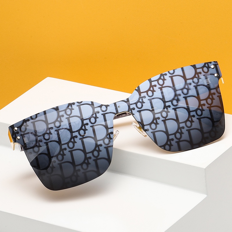 Kính Mát Gọng Vuông Phong Cách retro Sang Trọng Cho Nam Nữ