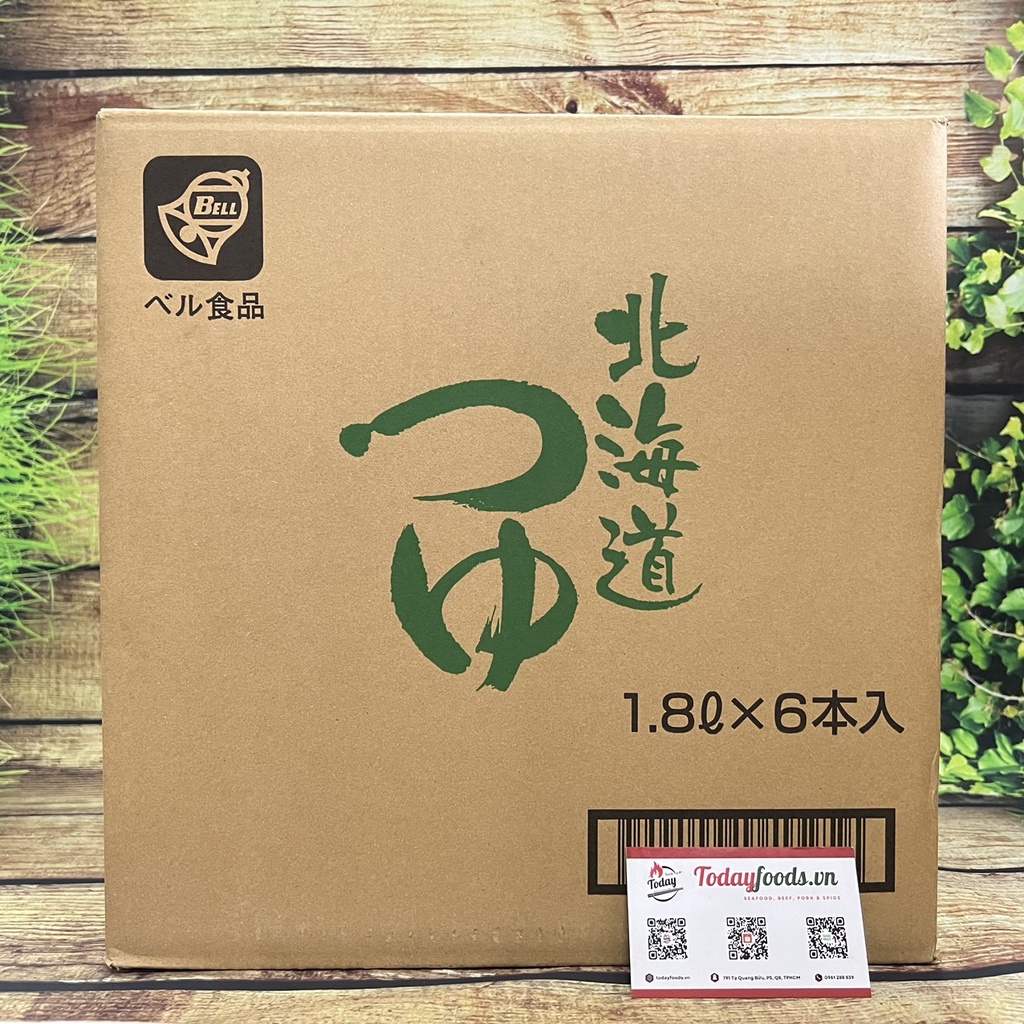 Súp Udon Nhật Bản chai lớn 1.8l sản phẩm chuyên dùng nhà hàng (giao hỏa tốc HCM)