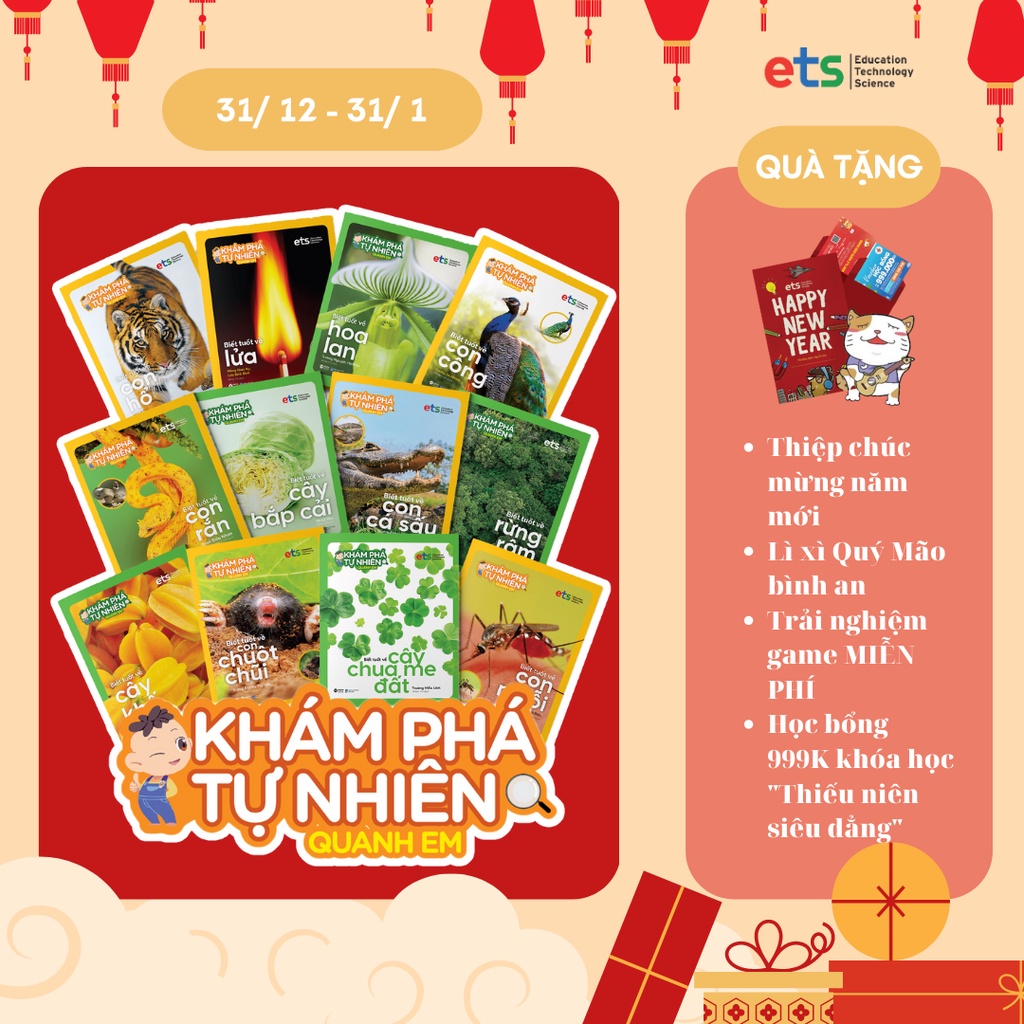 [LIFEMALL25015 - 12% đơn 250K] Sách - Bộ khám phá tự nhiên quanh em ( Trọn bộ 12 cuốn )