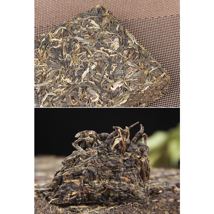 Sinh Trà Phổ Nhĩ cổ thụ- Khổng Tước Thanh Chuyên- Mãnh Hải, Vân Nam Bánh 1000 gram