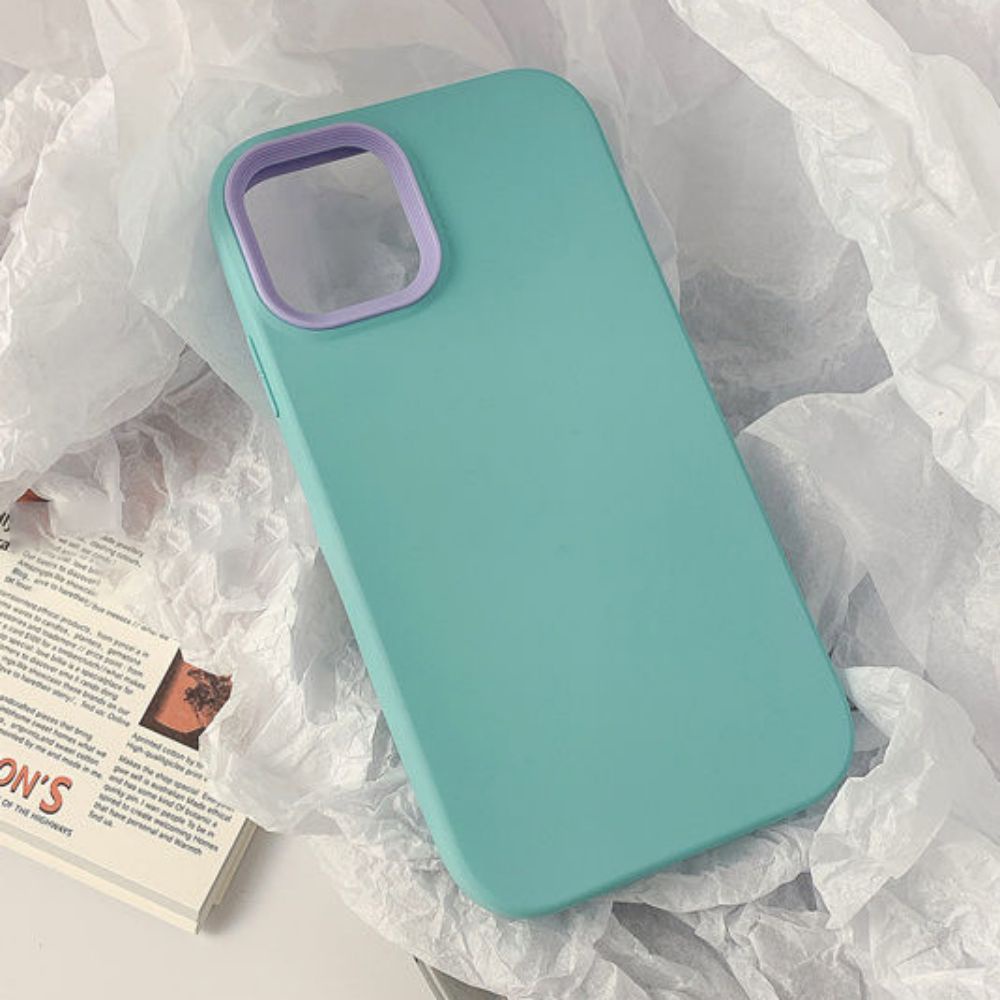 Ốp Điện Thoại TPU Dẻo Màu Macaron Phong Cách Quân Đội Chống Sốc Cho IPhone 14 13 12 11 Pro Max XS XR 8 7 Plus