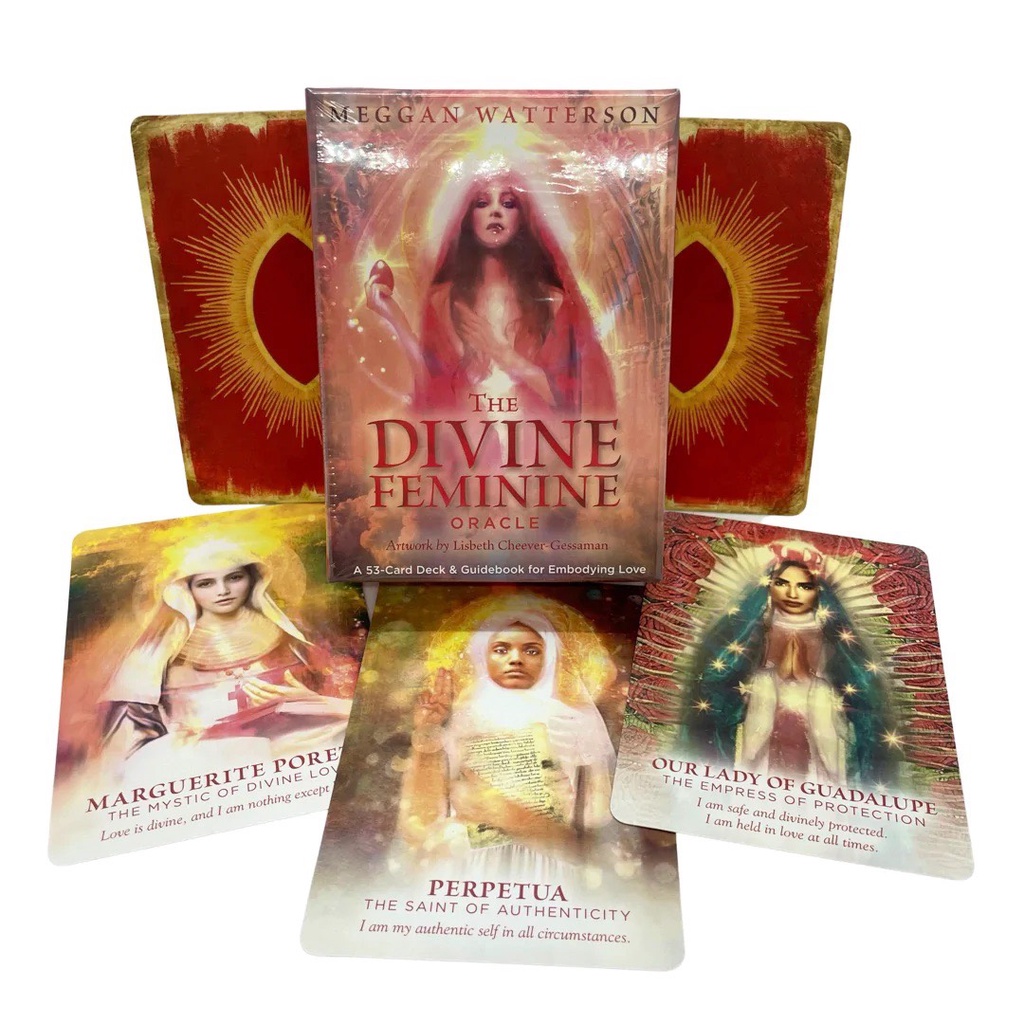 Bộ bài The Divine Feminine Oracle: A 53-Card Deck & Guide for Embodying Love Cards – May 22, 20