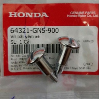 Ốc gắn cốp xe DREAM chính hãng ( bộ 4 chi tiết ốc bắt yếm xe dream)