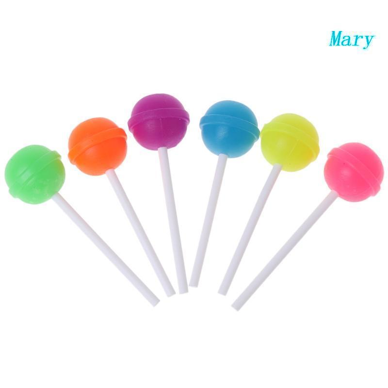 Bộ 6 Cục Tẩy Hình Kẹo Mút Phục Sinh Sáng Tạo Cho Người Lớn Và Trẻ Em