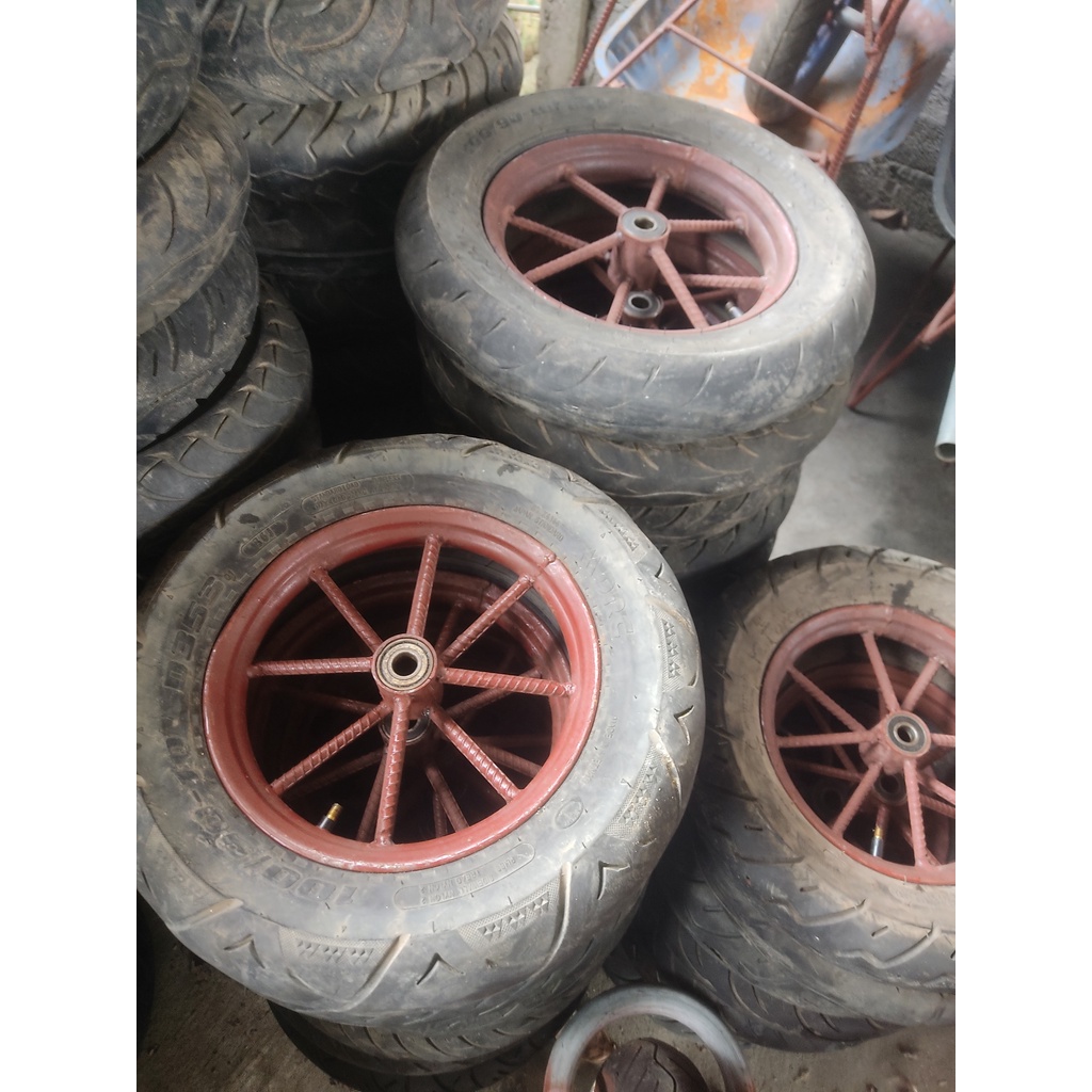 Bánh Xe Rùa Xăm Mới 8 nan  6203 Hoặc 6204 BanhXeCaoSu