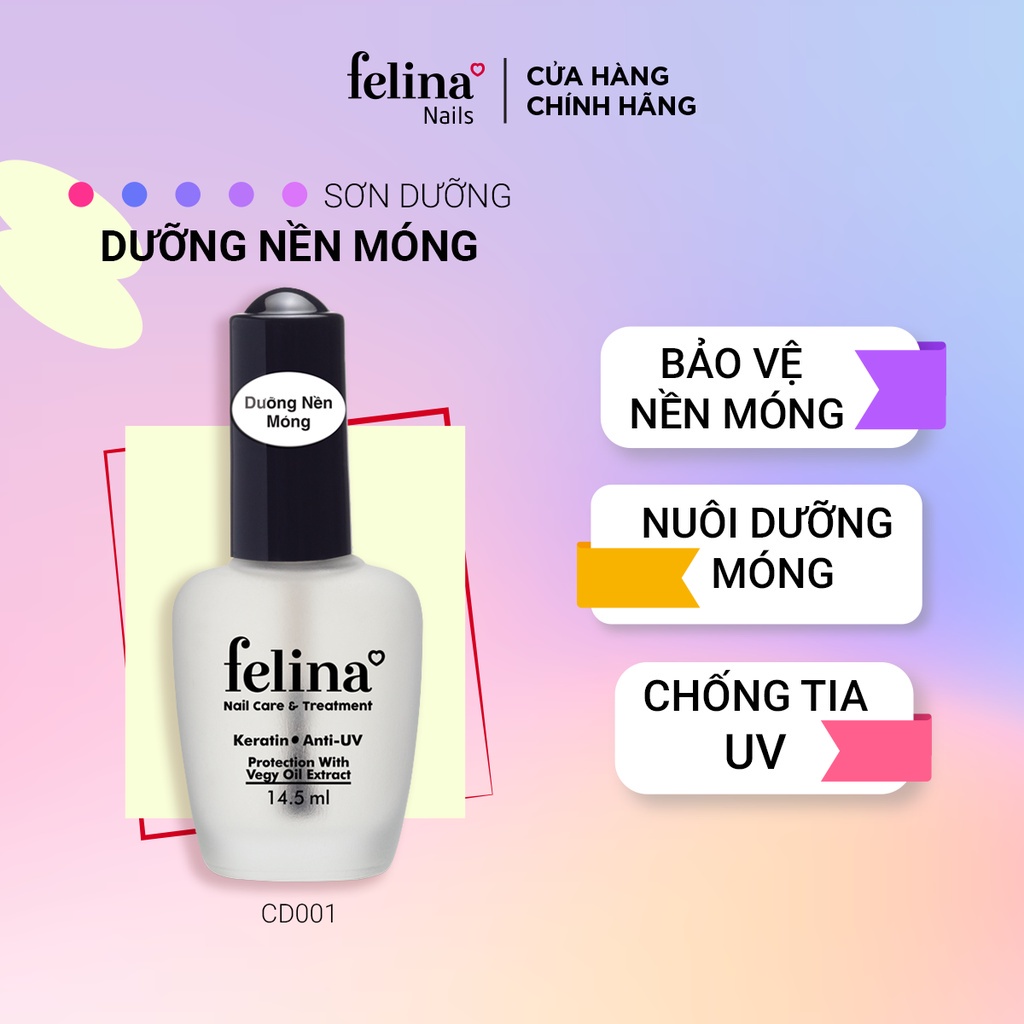 Sơn dưỡng nền móng cao cấp Felina 14,5ml