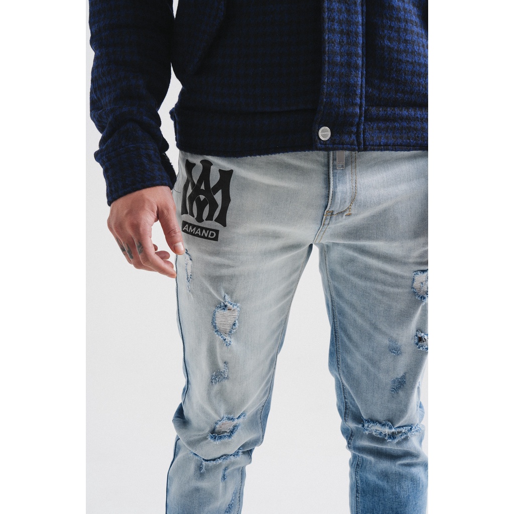 Quần Jeans Amand Grey Mist Jeans