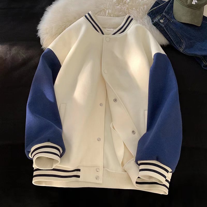 Áo Khoác Bóng Chày HattonGutto COD OOTD Phong Cách Hàn Quốc Đơn Giản Thời Trang Xuân Thu Dành Cho Nam