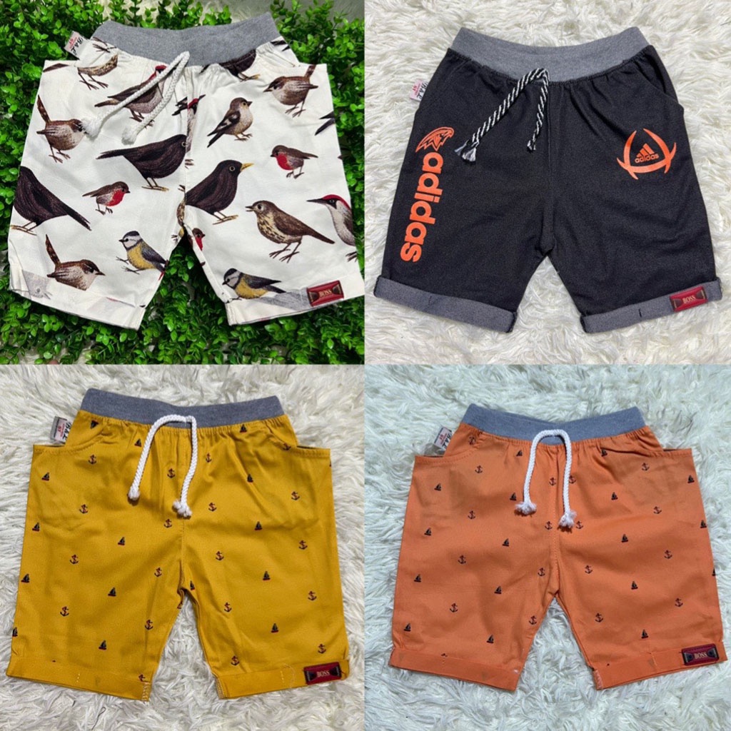 Quần đùi bé trai, quần short kaki cho bé trai từ 13-15kg