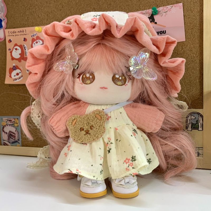 Váy cho doll. Tủ đồ Nhà Của Mèo Béo - Outfit for doll. Quần áo cho gấu bông