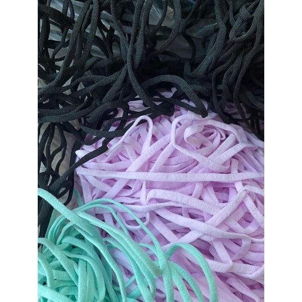 Dây thun giãn nhẹ 3 li sale 15k/100 gr khoảng 60mét