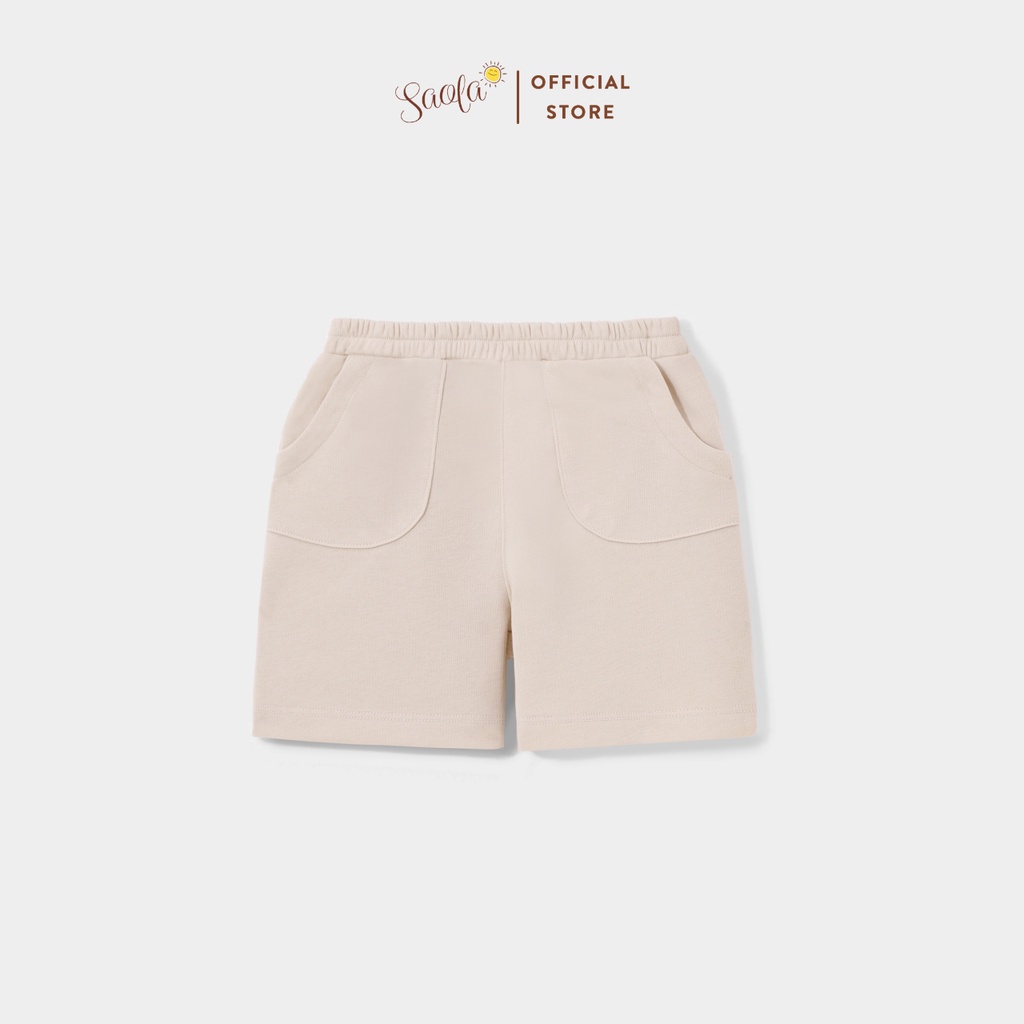 Quần Short Linen Cho Bé - ROY SHORTS - PAL007 - SAOLA KIDS CLOTHING