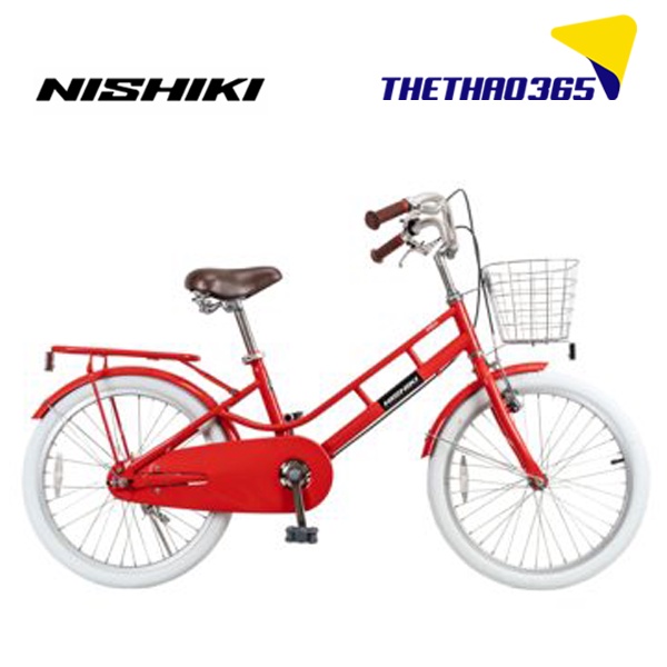 Xe đạp trẻ em Nhật Bản NISHIKI ANNA bánh 20 inch, có giỏ xe, nhẹ nhàng, thanh lịch.