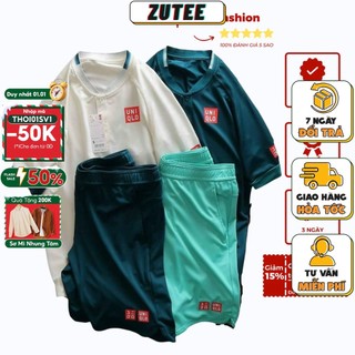 Bộ Thể Thao Nam / Bộ Quần Áo Nam/ Bộ Hè Nam Tennis cao cấp không cổ, thoáng mát