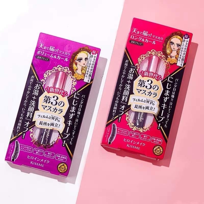 Mascara Kissme Make Long & Curl Mascara Advanced Film 4.5g