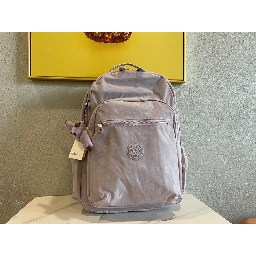 Ba Lô Du Lịch Màu Tím Oải Hương Kipling Kích Thước Lớn Thời Trang Phổ Biến 21305