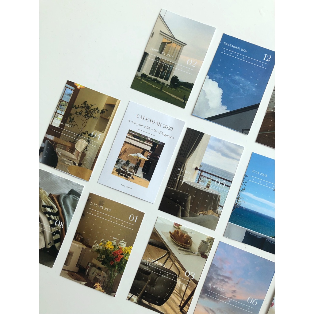 Set lịch Made by Mei.room 2023