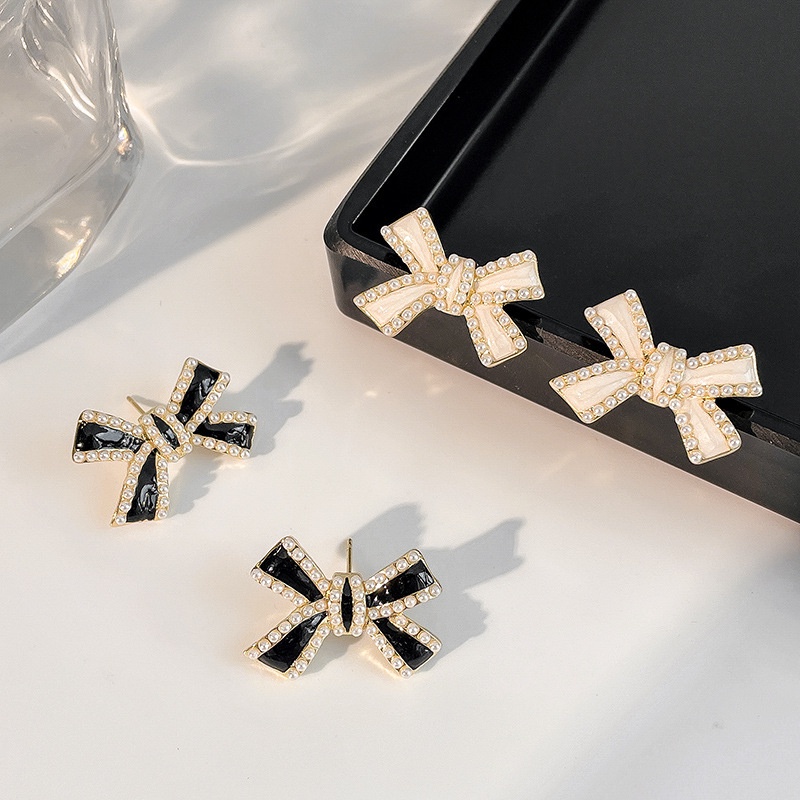 Bộ Vòng cổ + Nhẫn + Bông Tai Mạ Bạc 925 Đính Ngọc Trai Dễ Thương