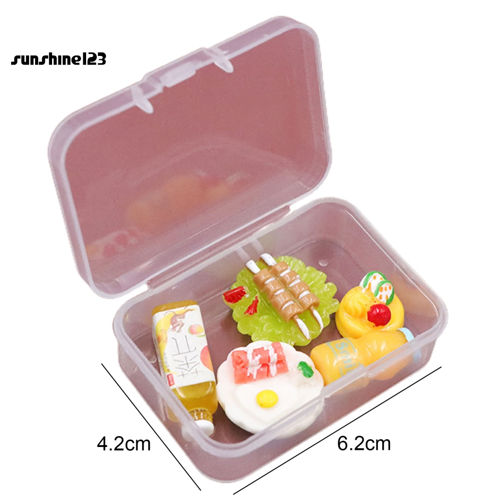 Mô Hình Thức Ăn Siêu Thị Mini Trang Trí Nhà Búp Bê Vận Chuyển123>