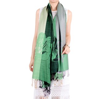 Khăn Choàng Hoa Ly Thổ Cẩm , khăn lụa , khăn thổ cẩm