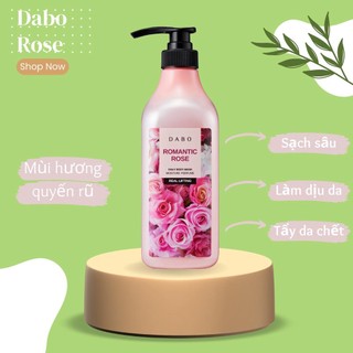 Sữa tắm Dabo Hàn Quốc tinh chất Hoa Hồng 750ml