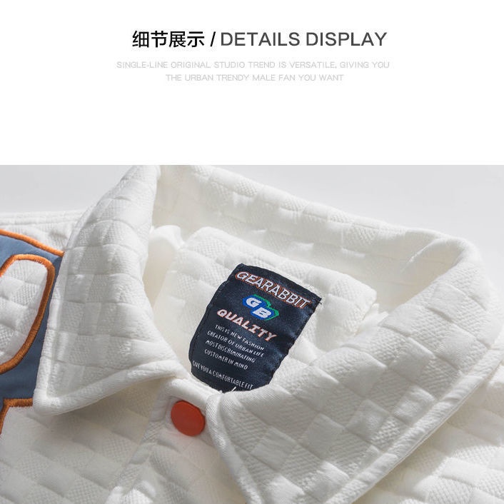 Áo Khoác Bóng Chày Dáng Rộng Phong Cách Mới Thời Trang Xuân Thu Cho Nam varsity jacket áo varsity jacket áo khoác varsity jacket varsity jacket nam varsity jacket 2hand áo varsity jacket nam varsity jacket bomber