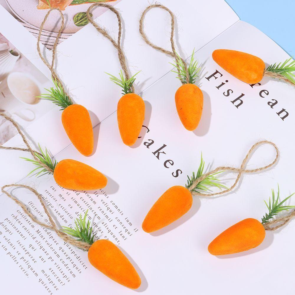 CONOPERY Bộ 10 Cà Rốt Xốp Treo Trang Trí Lễ Phục Sinh