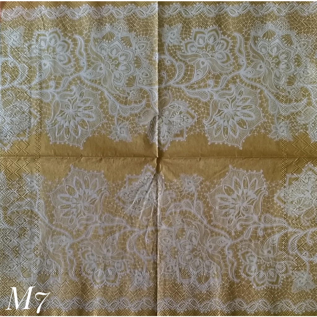 Khăn ăn Euro Motif M7 / Khăn giấy trang trí