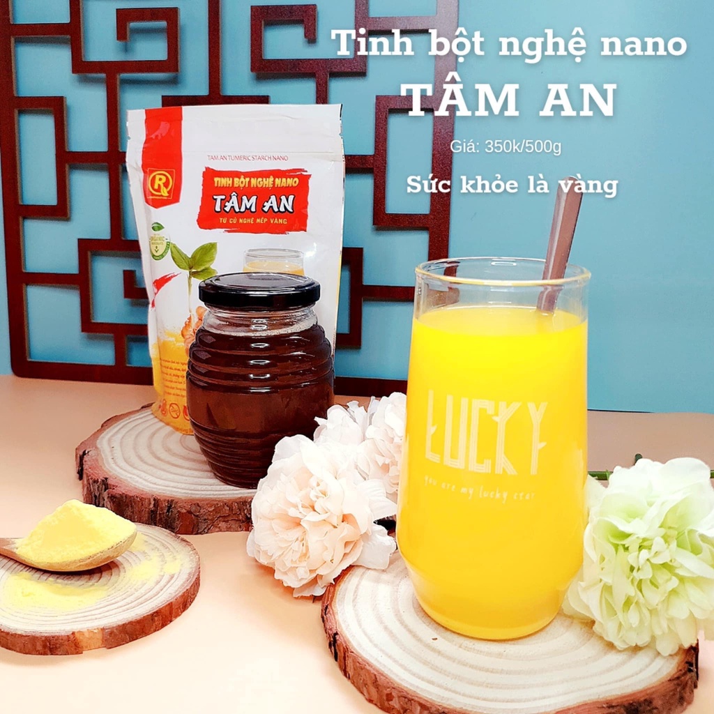 100% HÀNG CHÍNH HÃNG - TINH BỘT NGHỆ NANO TÂM AN
