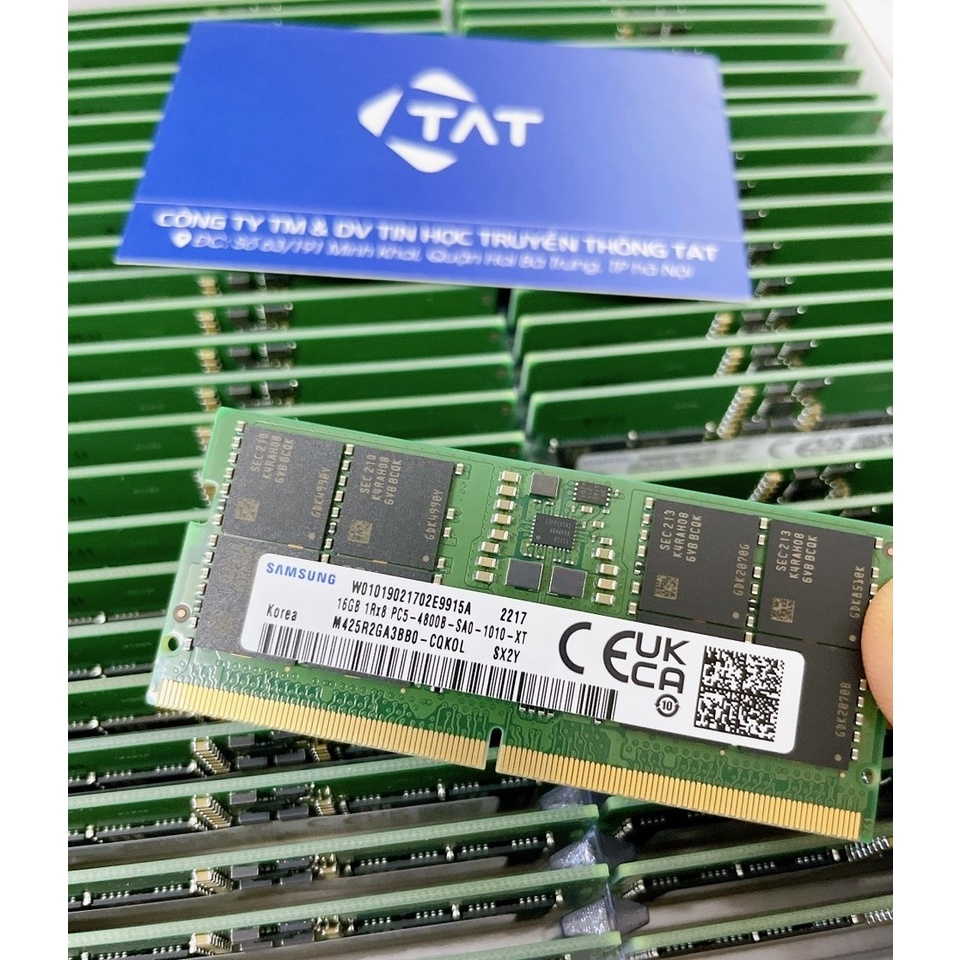 Ram Laptop Samsung 16GB DDR5 4800MHz (1x16GB) Chính Hãng
