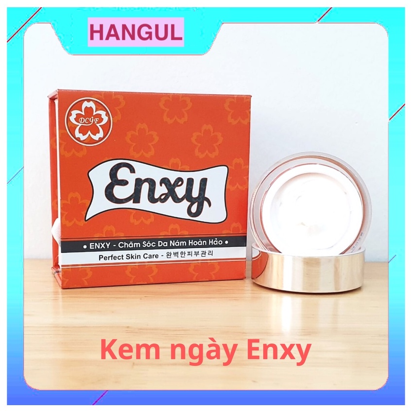 Kem ngày Enxy, dưỡng trắng da, mờ nám, chống kích ứng, giữ ẩm cho da, kem nám enxy, mỹ phẩm enxy