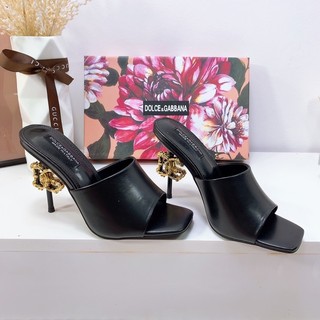 Guốc d&g gót cách điệu super fullbox
