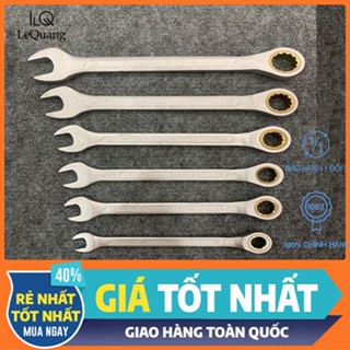 Cờ lê vòng miệng tự động Kapusi Japan nhiều size, thép CR-V chịu lực cao 50BV30, bánh cóc 72 răng - Cờ lê tự động 360 độ