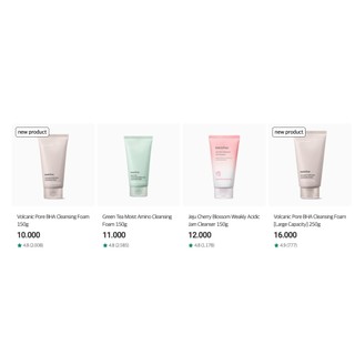 Sữa rửa mặt Innisfree các loại MCM Mẹ Cá Mập