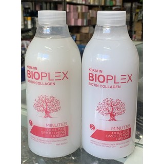 Thuốc uốn lạnh bioplex collagen smoothing 800ml x 2