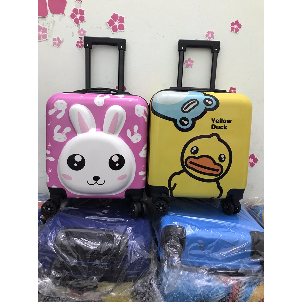 VALI trẻ em size 18 - in hình thỏ vịt 3D