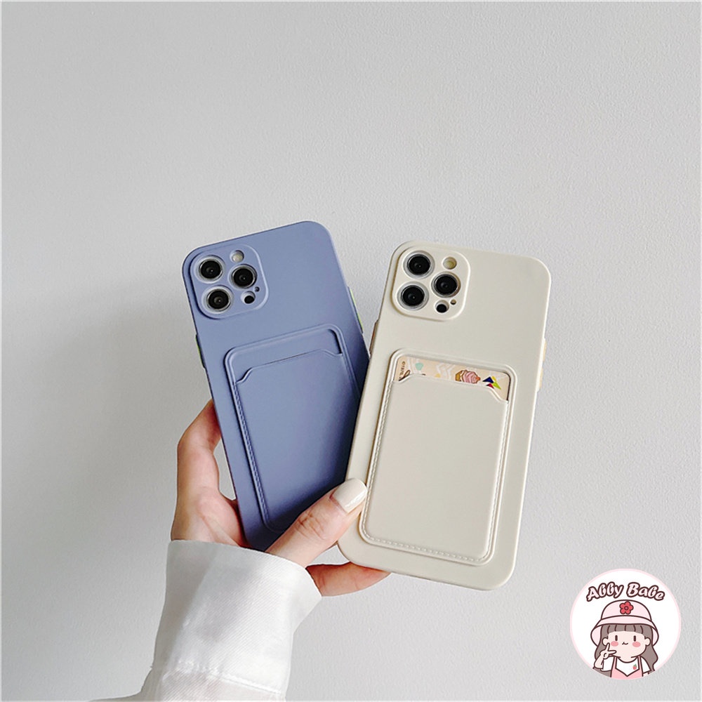 Ốp Điện Thoại TPU Mềm Chống Sốc Dạng Ví Đựng Thẻ Cho IPhone 14 Pro Max 11 7Plus 13 12 11 Pro Max X XS XR