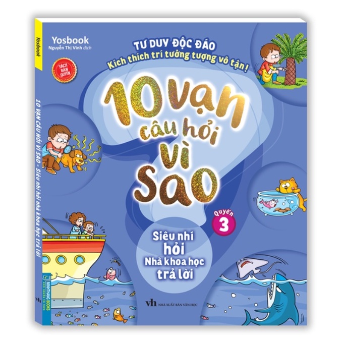 Sách - Combo 3 cuốn 10 vạn câu hỏi vì sao - tư duy độc đáo