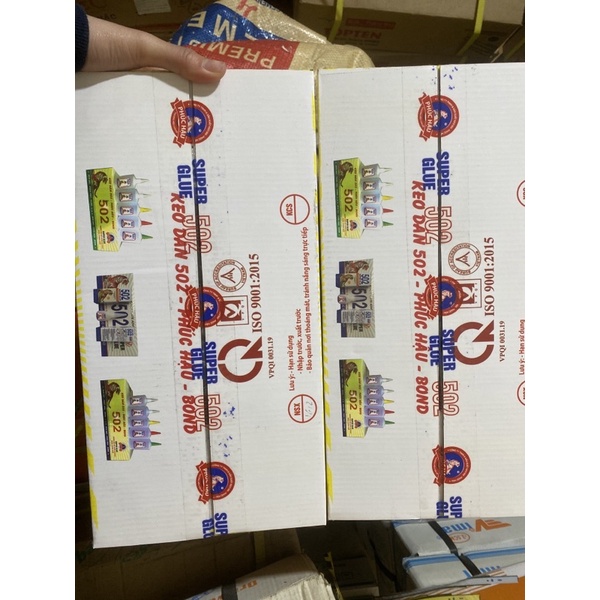 Keo 502 lọ to siêu dính nắp đỏ N160 - keo phúc hậu