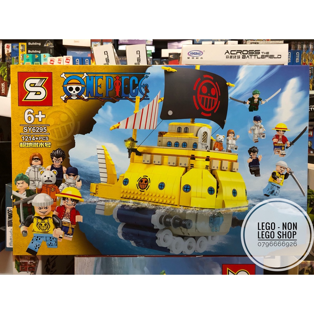 Mô hình One Piece SY 6295 ( Tàu Cướp Biển Polar Diving 1214 Mảnh )