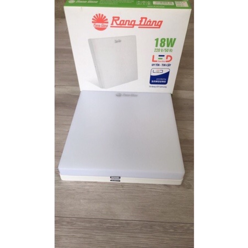 Combo 9 đèn led ốp trần 18w rạng đông