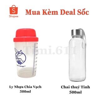 Ly / chai chia vạch 500ml tiện lợi pha sẵn