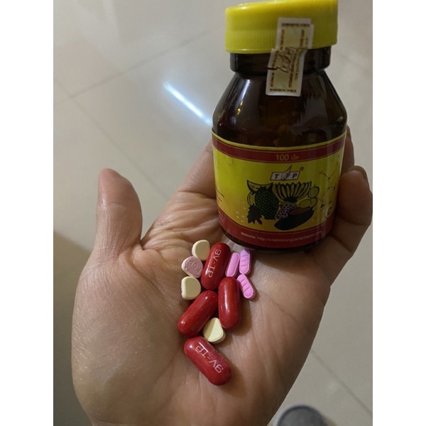 Vitamin tăng cân TP Thái Lan 100 viên mẫu cũ
