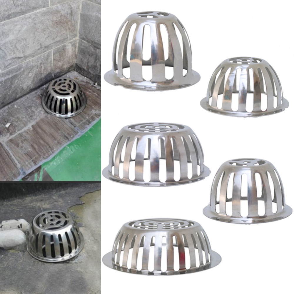 Nắp Đậy Cống Thoát Nước Sàn Ban Công Hình Tròn Bằng Thép Không Gỉ