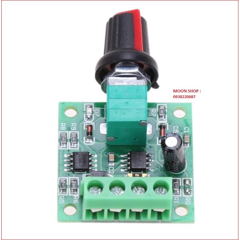 Chiết áp,Điều tốc 12v-2A,Bộ điều khiển tốc độ động cơ DC 1803BK