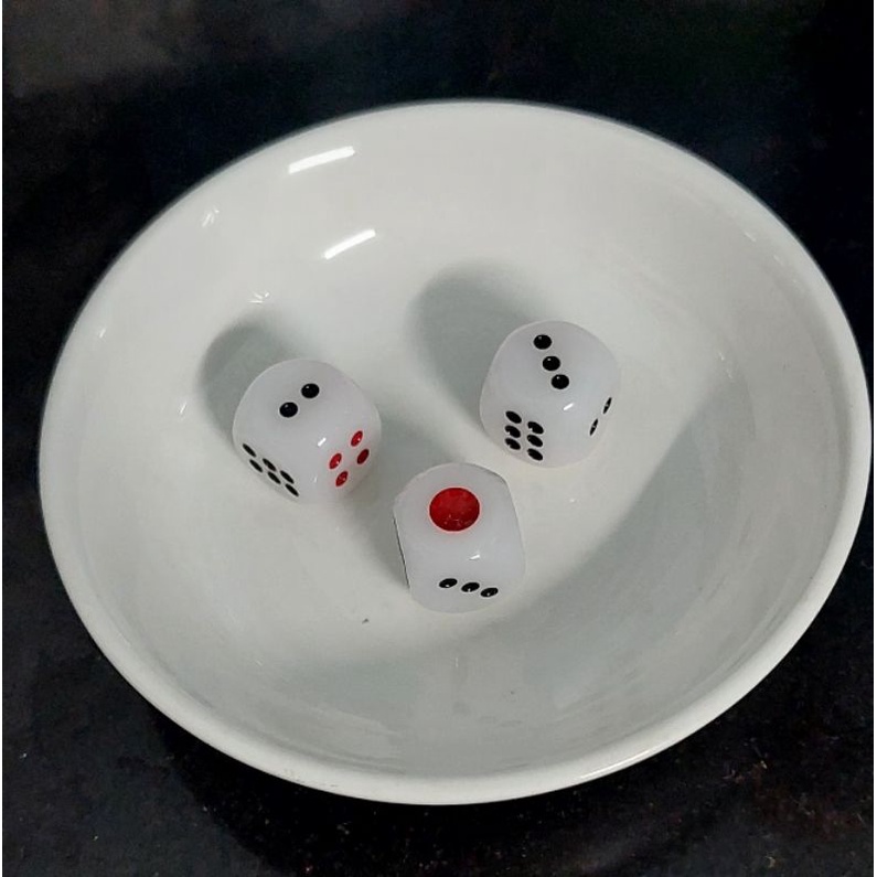 Combo 3 Hột tài xỉu mắt hí/hột lắc xí ngầu mắt hí, mắt nhỏ