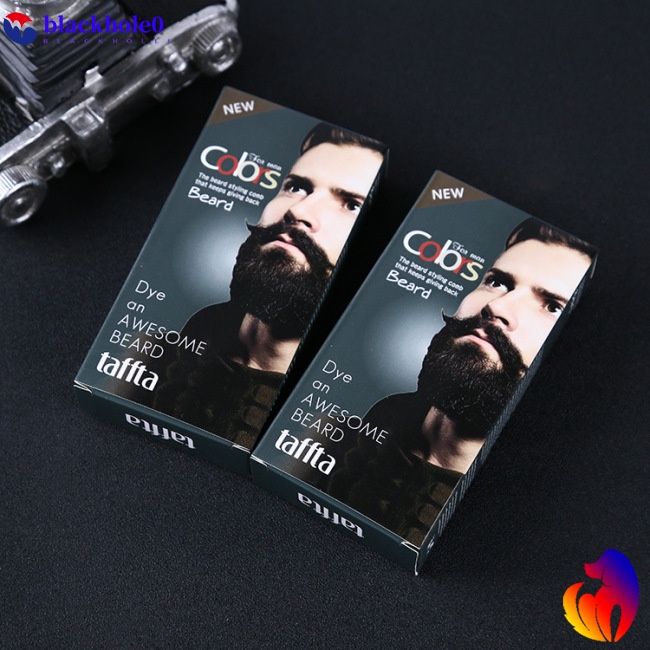 Kem Nhuộm Lông Mày Và Râu Màu Đen Tự Nhiên Dùng 1 Lần Kèm Găng Tay Tiện Dụng