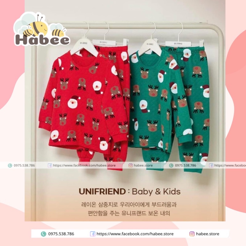 BỘ ĐỒ NOEL - UNIFRIEND HÀN QUỐC