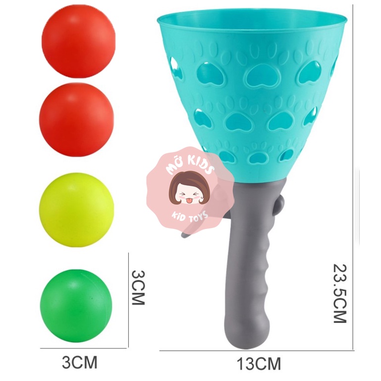 Đồ chơi bắn hứng bóng cho bé giúp trẻ em vận động phát triển thể chất sáng tạo thông minh MOKIDTO